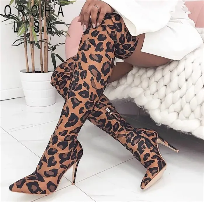 Леопардовые туфли 13