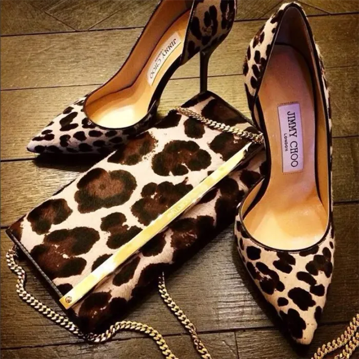 Леопардовые туфли 15