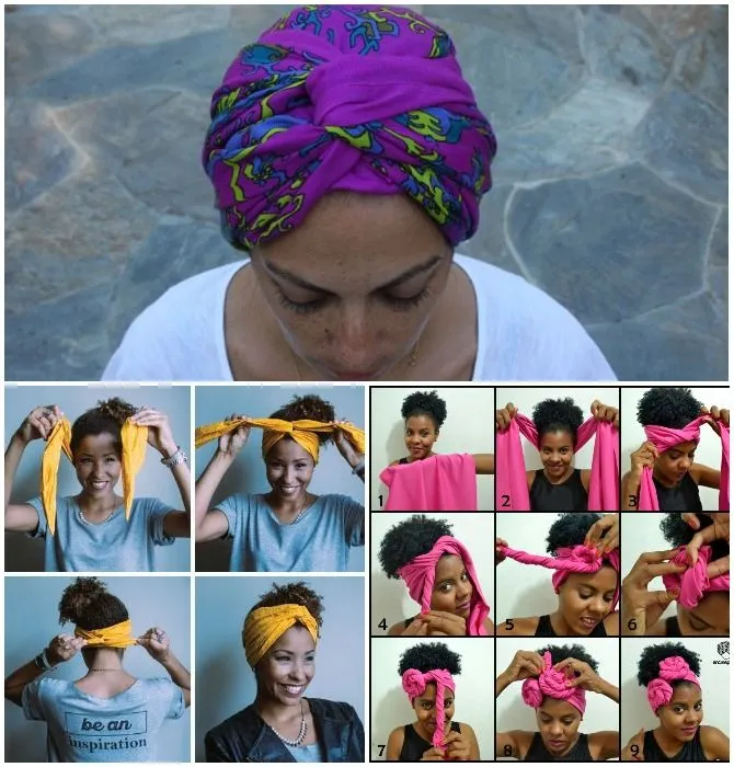 Летняя модная тенденция 2021: повязывание шарфа на голову19