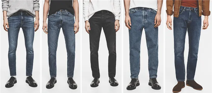 Мужская модель джинсов