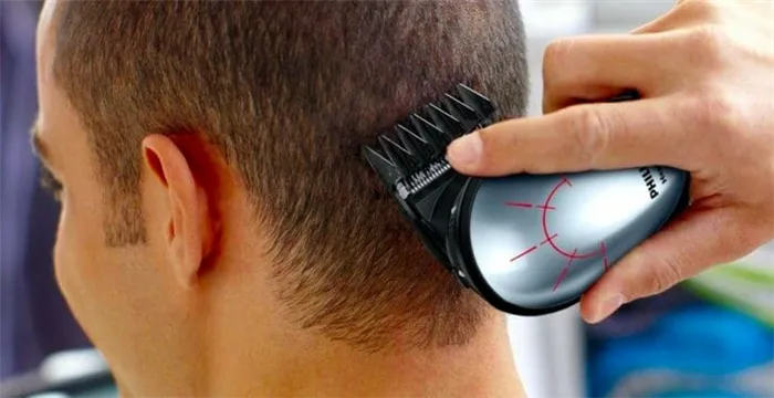 Беспроводная бритва для бритья головы