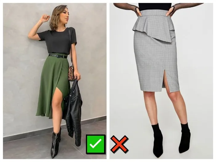 Какую юбку выбрать, чтобы скрыть живот