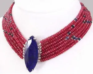 Ожерелье из рубина fermoir-photo-gemonteindia.com