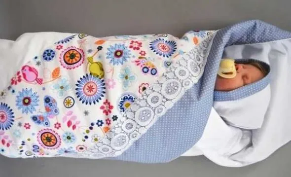 Оригинальный и простой в использовании конверт для детского одеяла