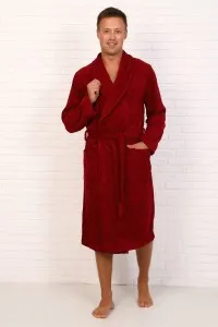 58-R мужское полотенце MP Bourne с шалевым воротником, цвет: 945-бордо