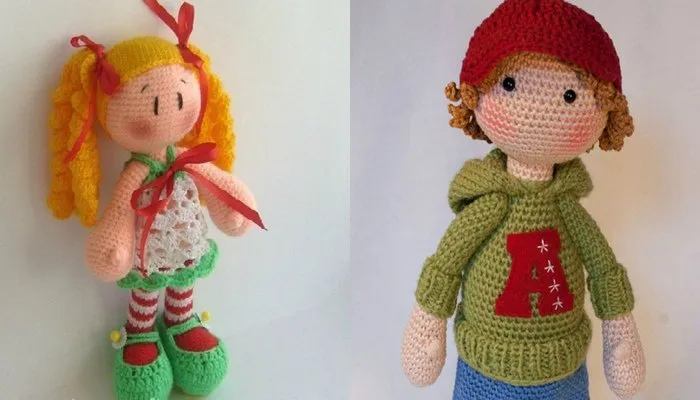 Идеи для вязаной крючком куклы