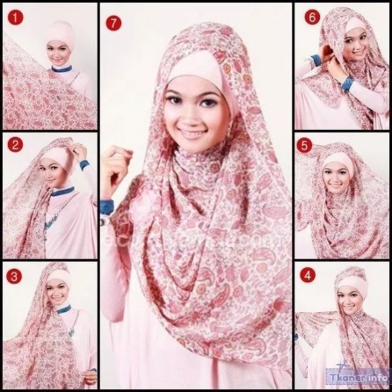 Как модно завязывать хиджаб