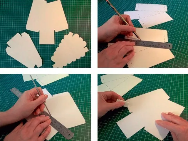 Самый простой способ сделать подарочную коробку из бумаги