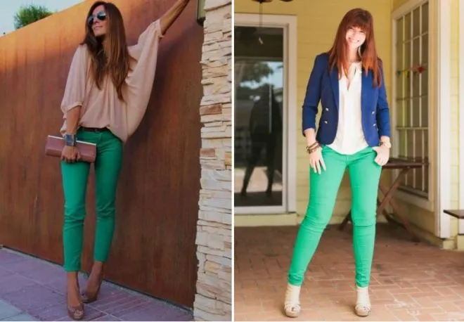 Зеленые джинсы 8