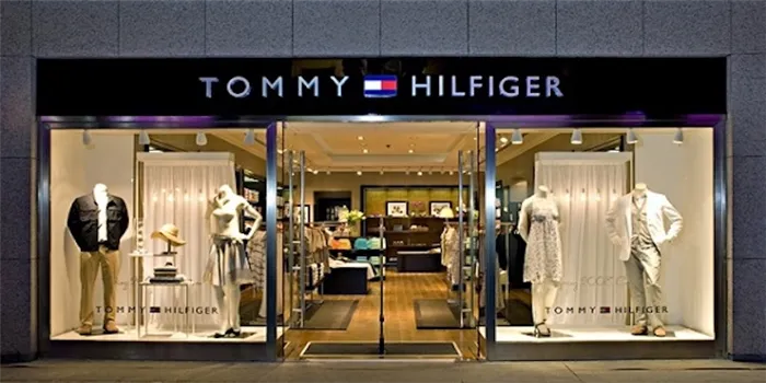 Магазины Tommy Hilfiger.