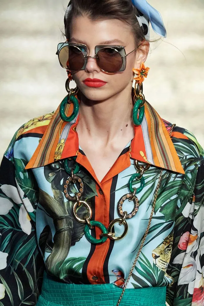 Новые популярные женские солнцезащитные очки с двойным зрением из коллекции Dolce&Gabbana 2020 года