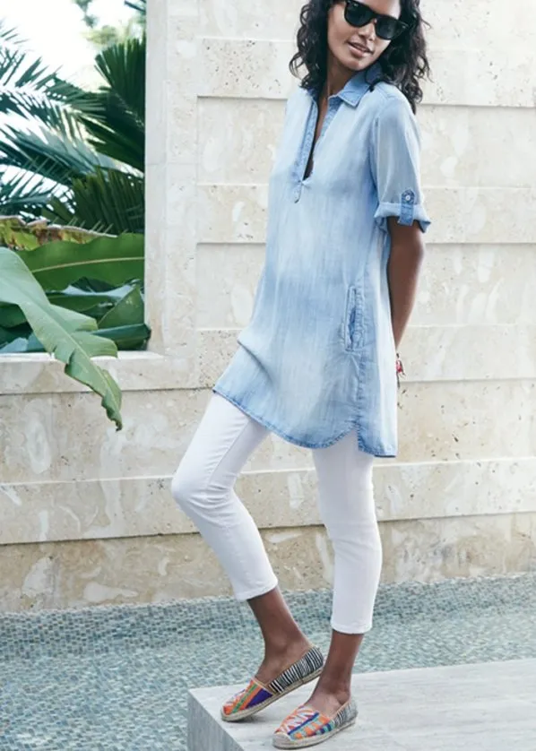 Белые джинсы для женщин 2022 - Модные фото