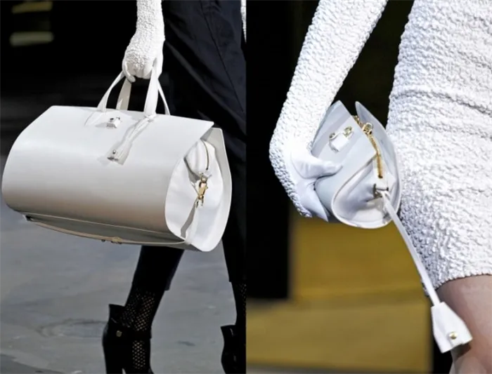 Модные тенденции - белые сумки