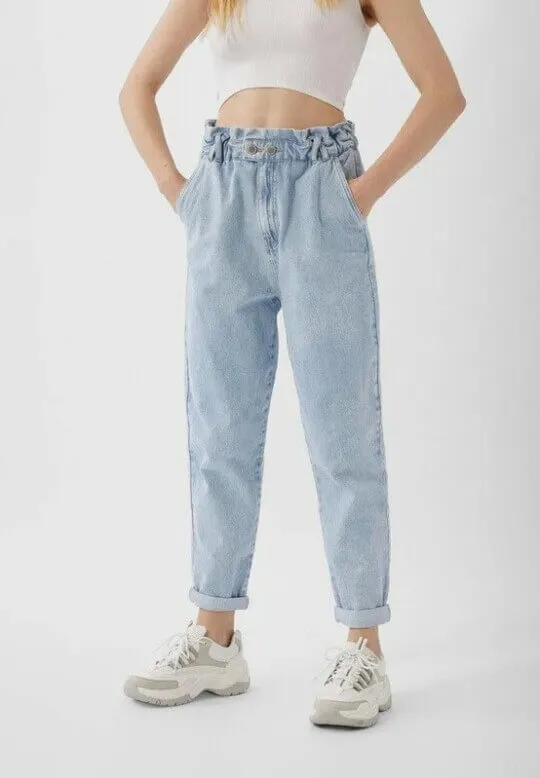 узкие джинсы