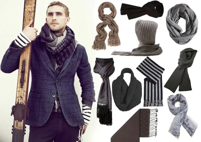 Как завязать шарф для мужчин