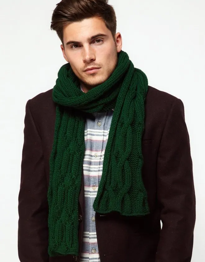 Как завязать шарф для мужчин