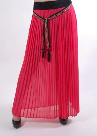Шифоновая плиссированная юбка Azuki