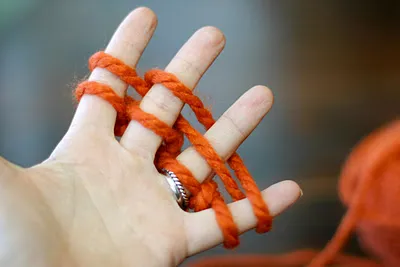 Вязание пальцами