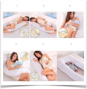 Шесть способов использования подушек для беременных