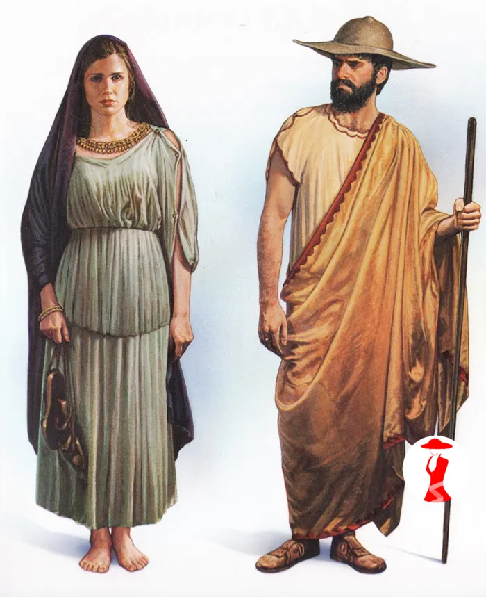 Одежда древнегреческих людей 3