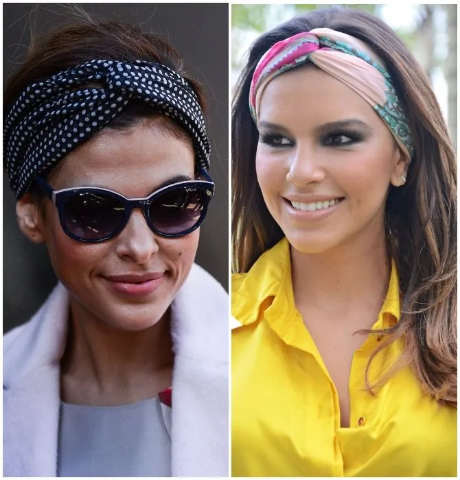 Летняя модная тенденция 2021: повязывание шарфа вокруг головы13