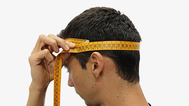 Измерение головы человека