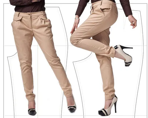 Дизайн женских брюк