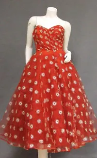 Винтажное коктейльное платье 1950-х годов. Портал Diva.by Портал стиля и красоты