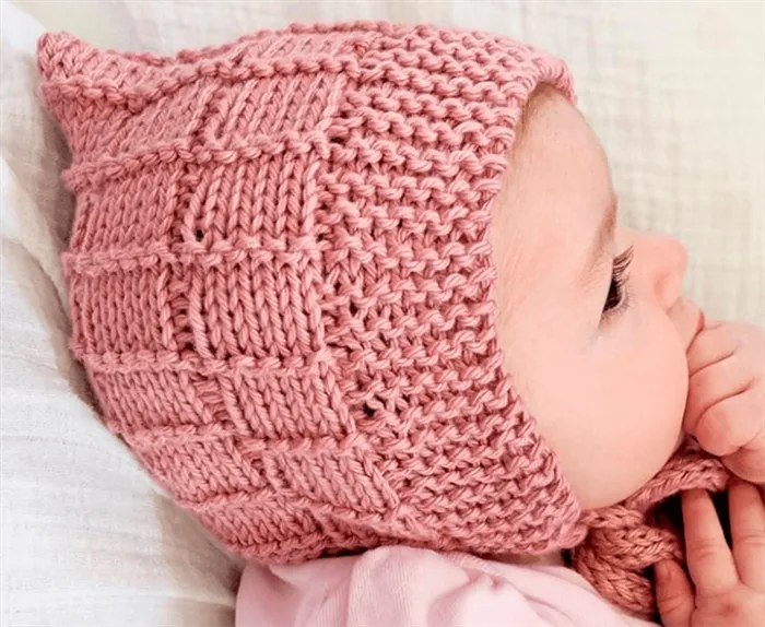 Шапочка для новорожденного: красивый головной убор Чепчик Дли Неворожденного Спайсами 25