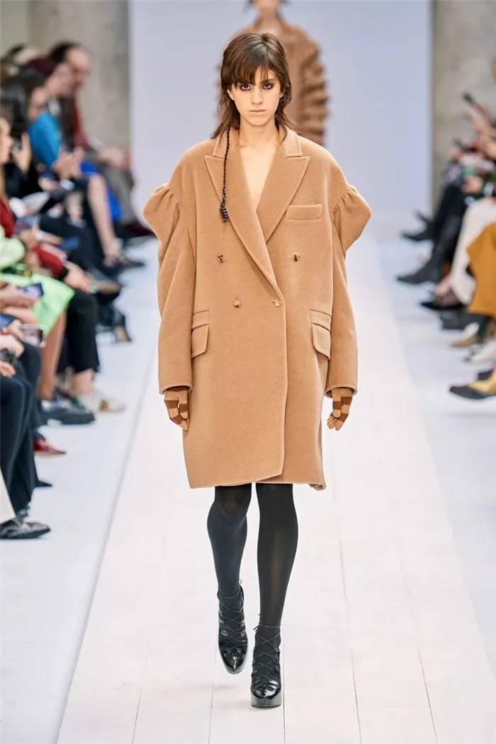 Самый модный стиль осень-зима 2020-2021 - куртка из коллекции Max Mara.