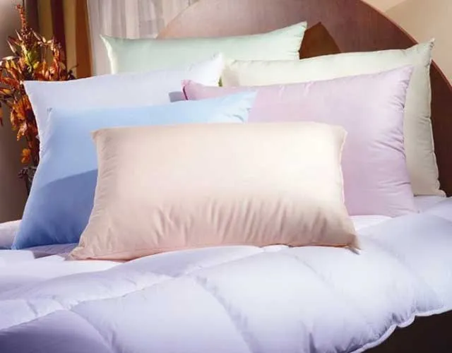 Подушка, одеяло с наполнителем из силиконизированного волокна 