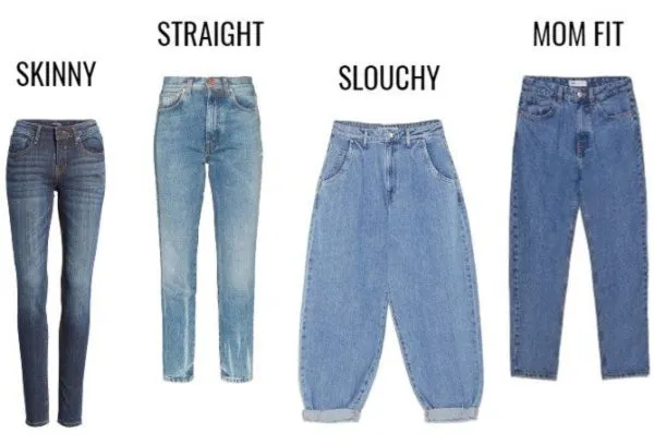 Фасоны джинсов для женщин