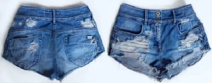 Как подрезать джинсы