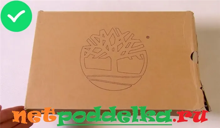 Оригинальная коробка Timberland, популярная в прошлом