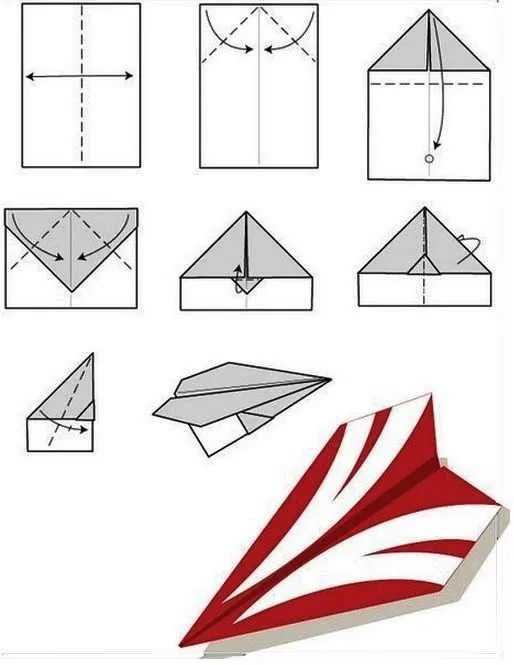 Как сделать простой бумажный аэроплан для полета на 100 метров