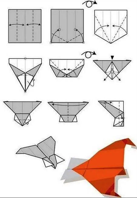 Как сделать бумажный самолетик со стабилизаторами и геометрией крыла для полетов на 100 метров