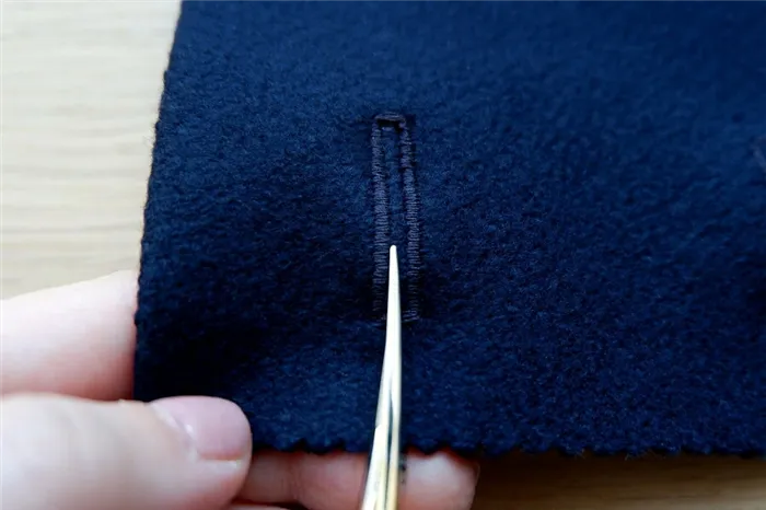 Как пришивать петли на швейной машине без приспособлений