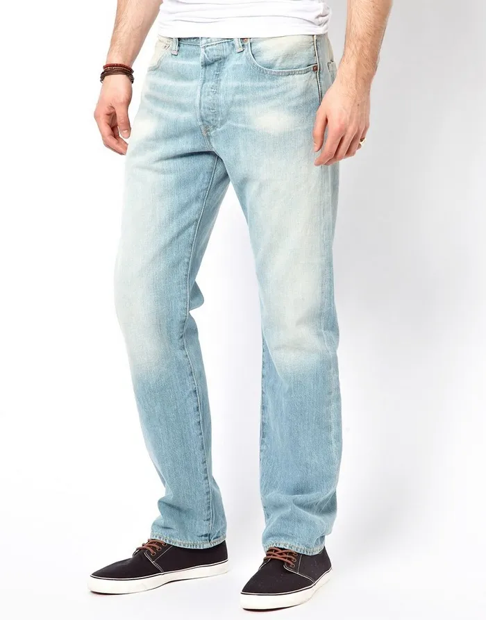 Классические джинсовые брюки