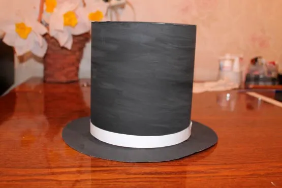 Как сделать шляпный цилиндр из картона