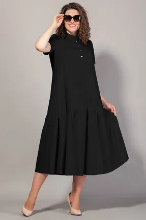 Черное платье Sch@Style 7100-1