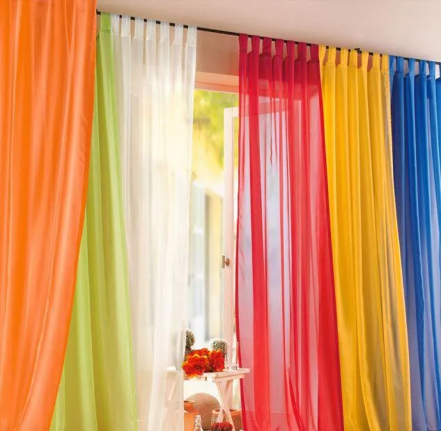 Выбор ширины шторы в зависимости от типа ткани - легкие шторы