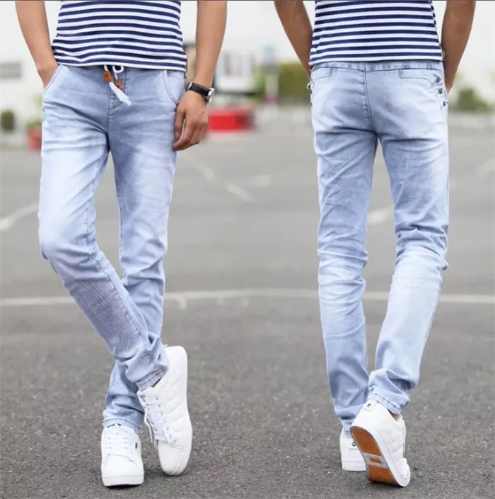 светлые джинсы для мужчин