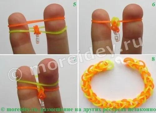 резиновые браслеты без пальцев