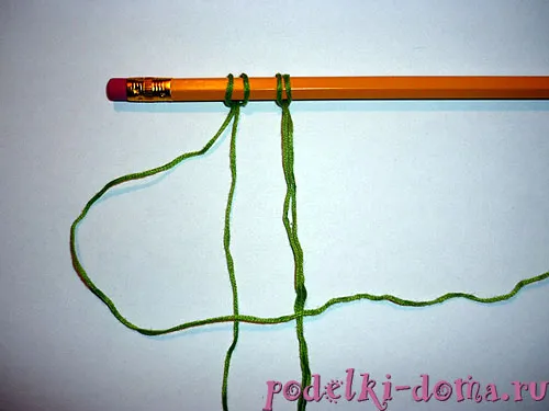 вязание макраме - браслет
