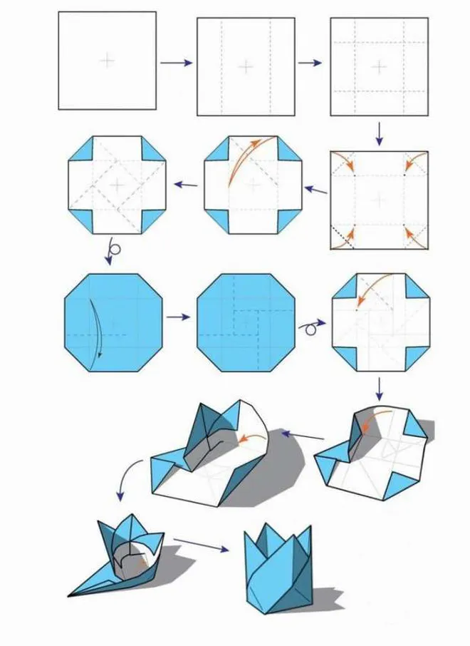 Дизайн оригами