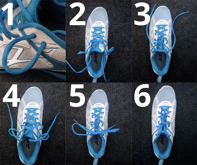 Как завязывать шнурки на кроссовках для бега, чтобы они не развязывались.