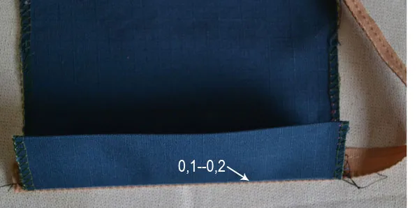 Как исправить двойные манжеты на брюках