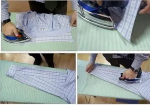 Инструкции по глажению рубашек