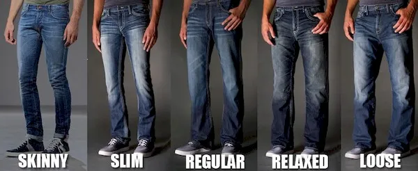 Фасоны джинсов