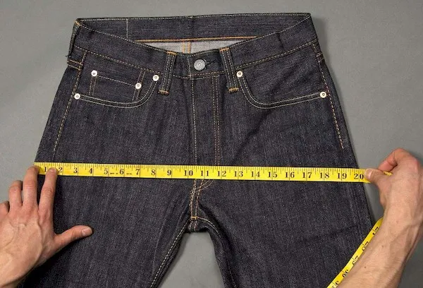 Размеры джинсов